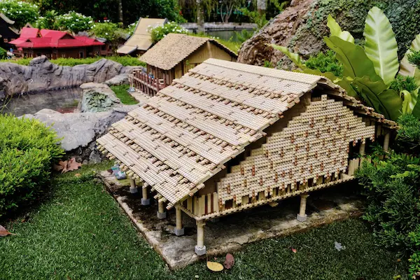 Model of Village Houses - Sabah